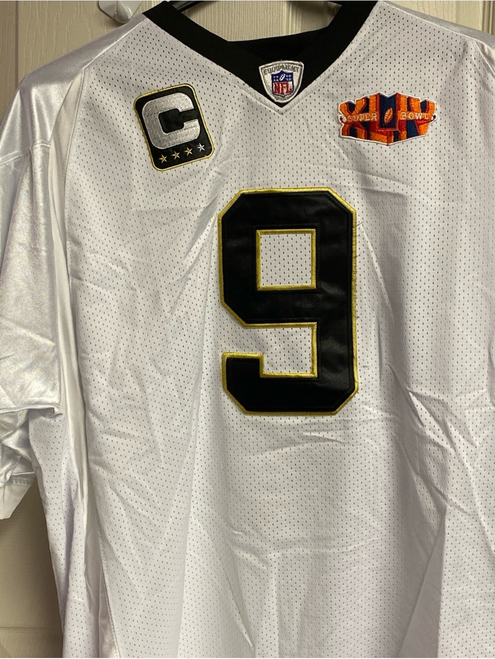 Onfield Reebok NFL Jersey Brees #9 Size 56